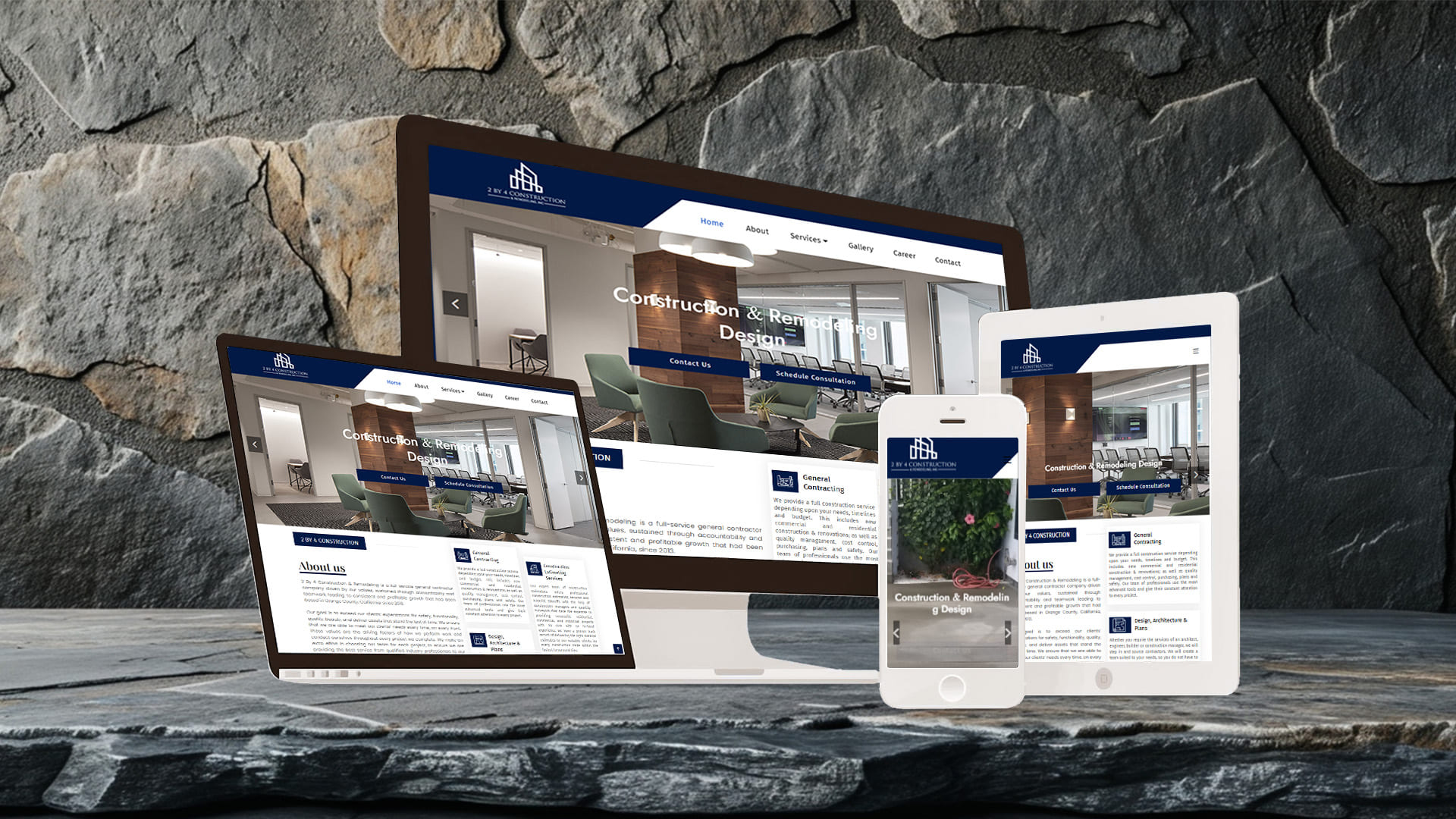 2by4 construction inc