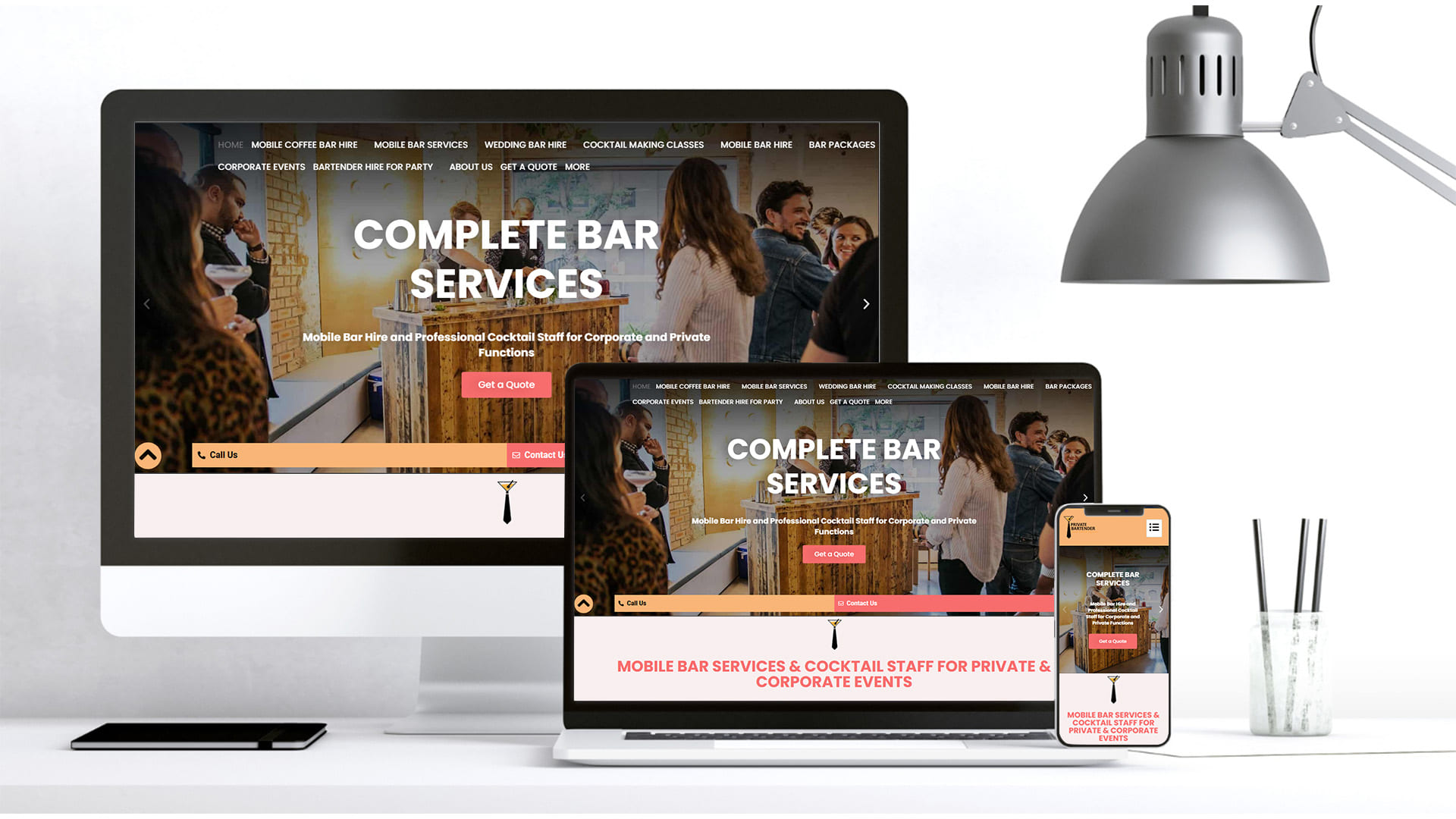 Hire a private bartender